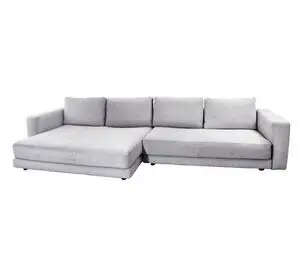 Cane-Line - Scale 2-pers. sofa m/dobbelt daybed & armlæn  Light grey, Cane-line Ambience